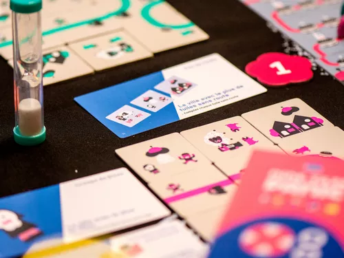 Nine Tiles Panic vue jeu